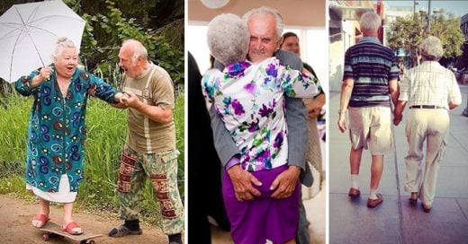 parejas de ancianos que aun se demuestran su amor