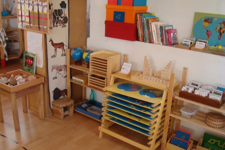 Aula típica Montessori