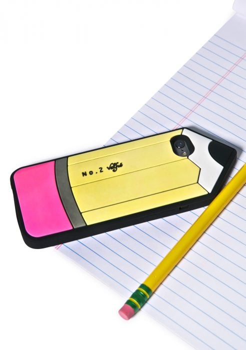 Case de teléfono en forma de lápiz 