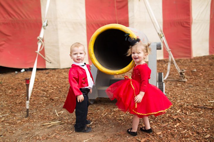 pajes boda circo vintage