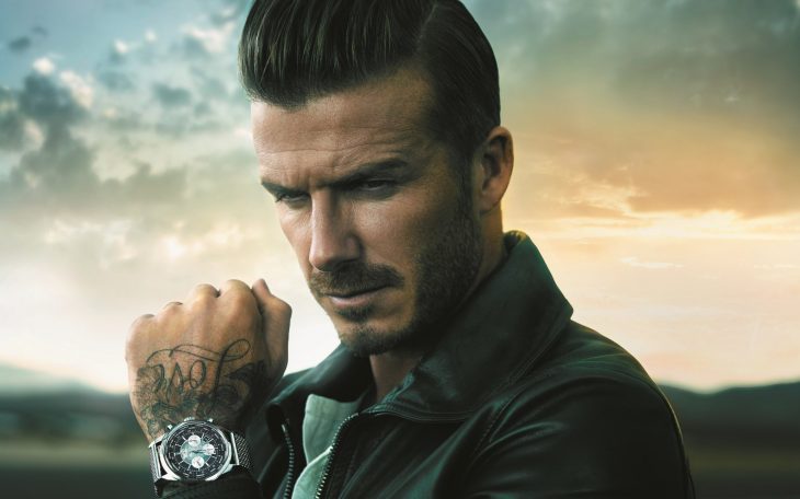 David Beckham pensativo