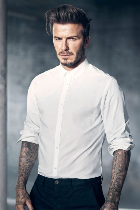 David Beckham de vestir