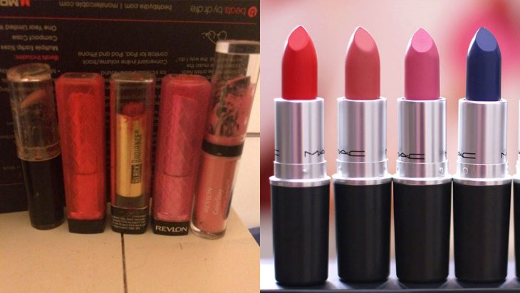 Existen dos clases de chicas las que compran labiales en la farmacia y las que compran en mac 