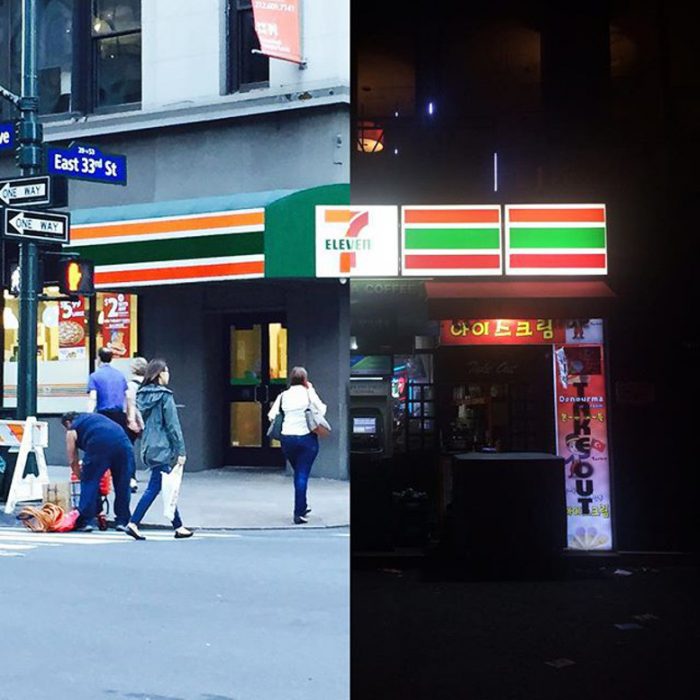 Seven Eleven mitad y mitad