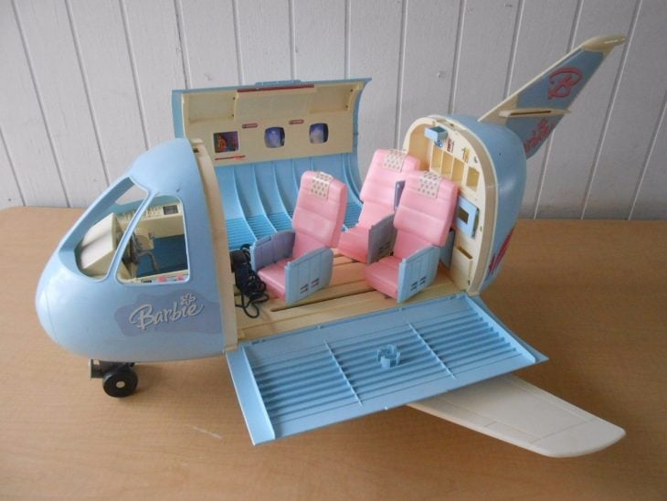 Avión de barbie de los 90's