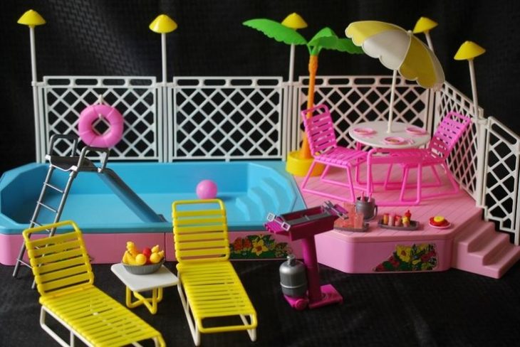 Set de playa de barbie 