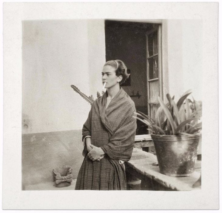 Frida Kalho en la Casa Azul, 1930 