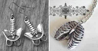 25 Increíbles accesorios con diseños de la anatomía humana que te harán lucir única. ¡Te encantarán!