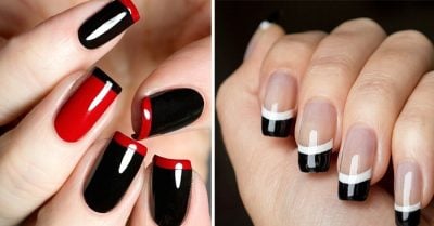15 Increíbles ideas para diseñar tus uñas con un manicure francés. ¡Tienes que intentarlo!