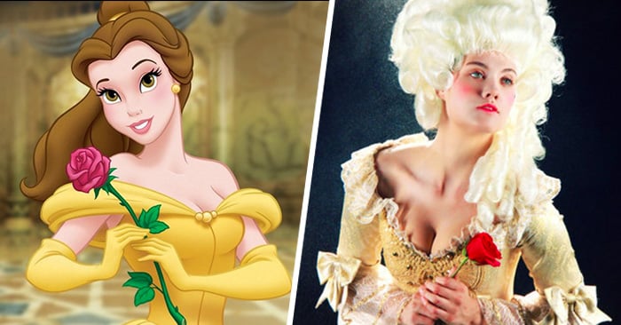 Imágenes que muestran como lucirían las princesas de Disney de acuerdo a su época