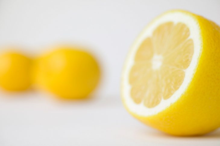 mascarilla limón