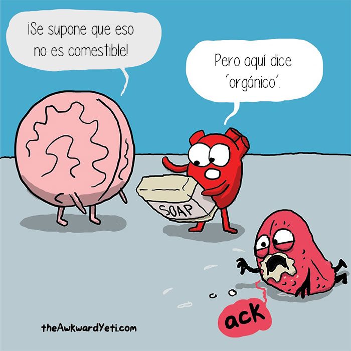 Corazón Vs Cerebro Cómic Awkward Yeti