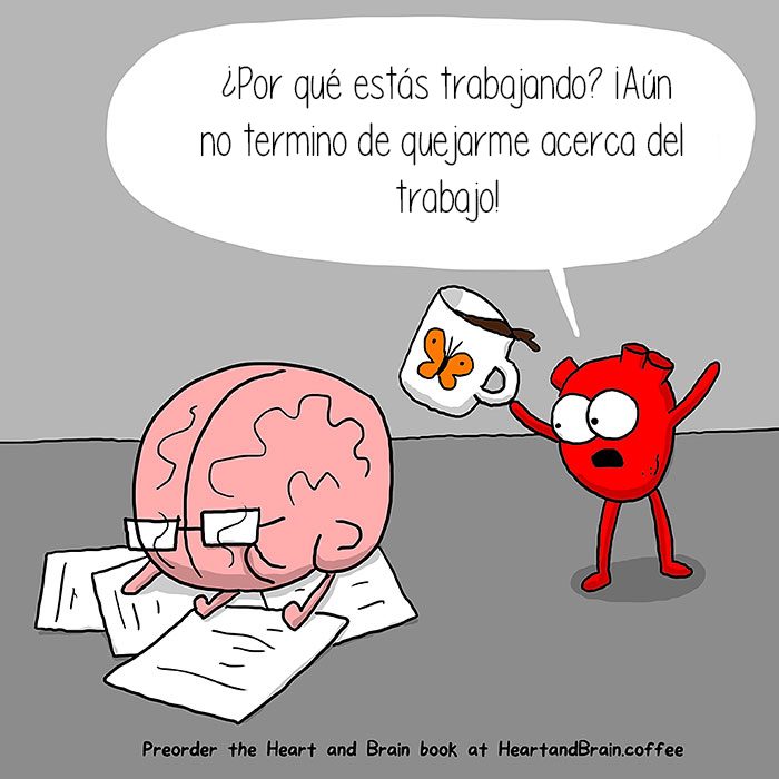 Corazón Vs Cerebro Cómic Awkward Yeti