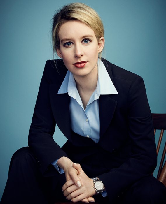 Elizabeth Holmes, la mujer que abandono la escuela y ahora tiene una fortuna de 9 mil millones de dólares 