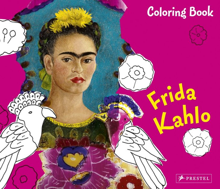 Libro para colorear de Frida Kahlo 