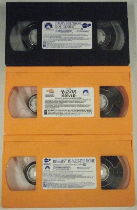 Cintas de video VHS