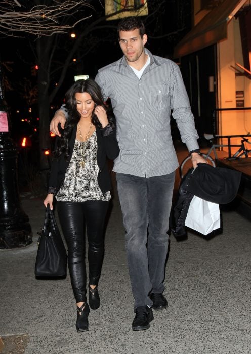 Kim Kardashian y su ex esposo Kris Humphries 