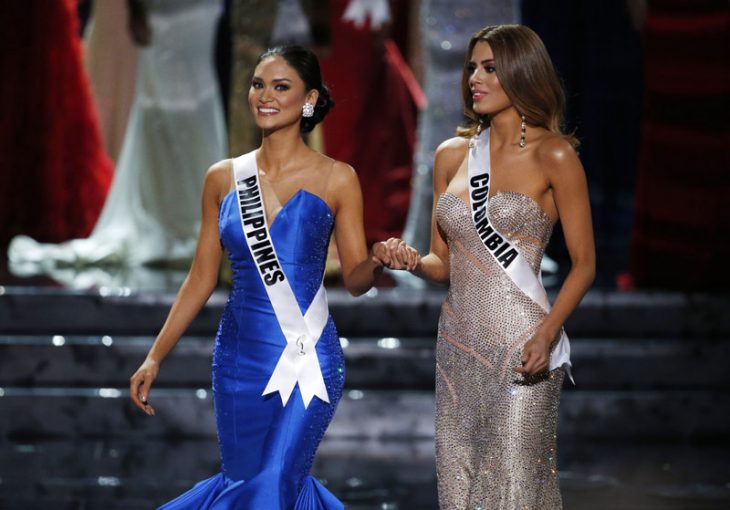 Finalistas Miss Universo 2015 Colombia y Filipinas