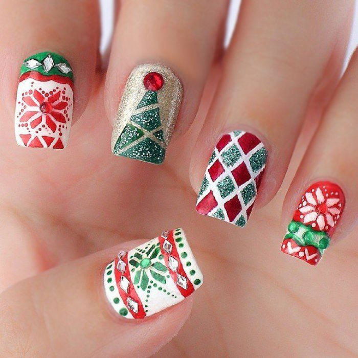 Uñas de navidad (34)