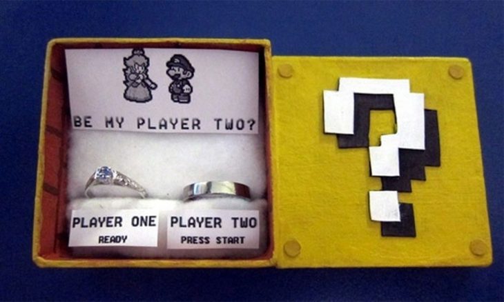 anillo de compromiso geek de mario broos 