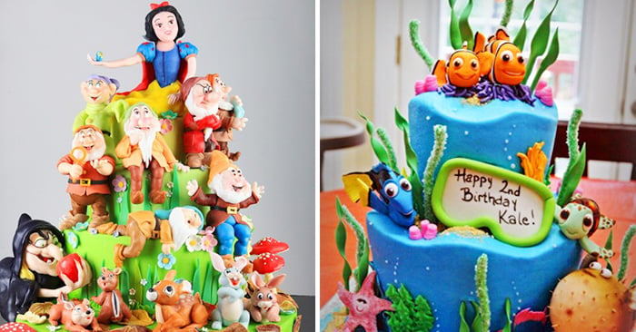 Ideas creativas y deliciosas de pasteles inspirados en películas de Disney
