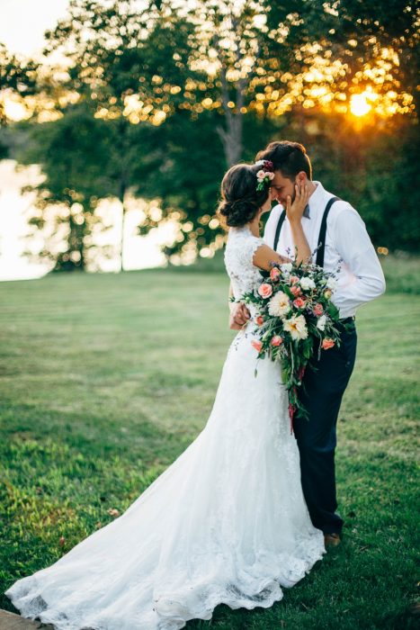 Pareja de recién casados 