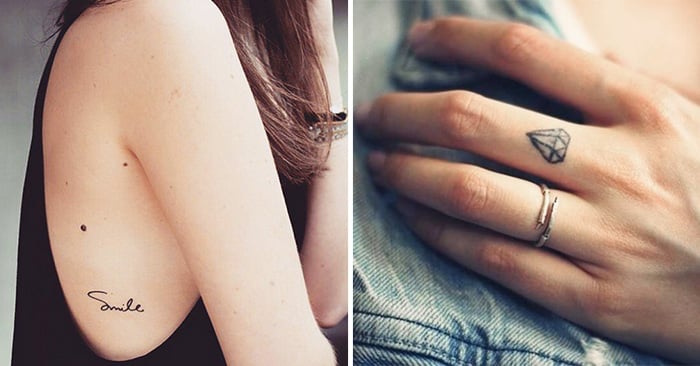 25 Tatuajes súper pequeños y discretos que todas las chicas querrán hacerse