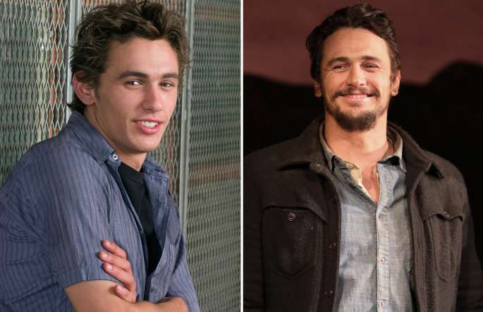 James Franco antes y después