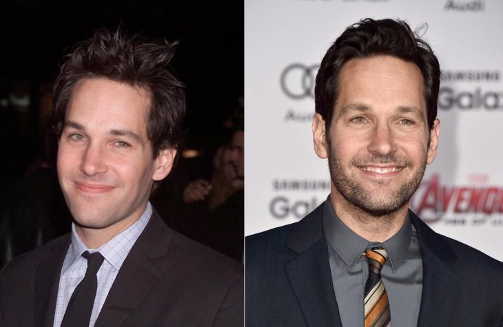 Paul Rudd antes y después