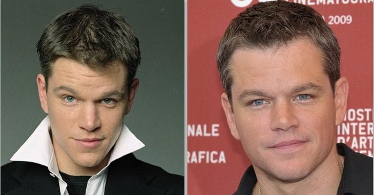 Matt Damon antes y después
