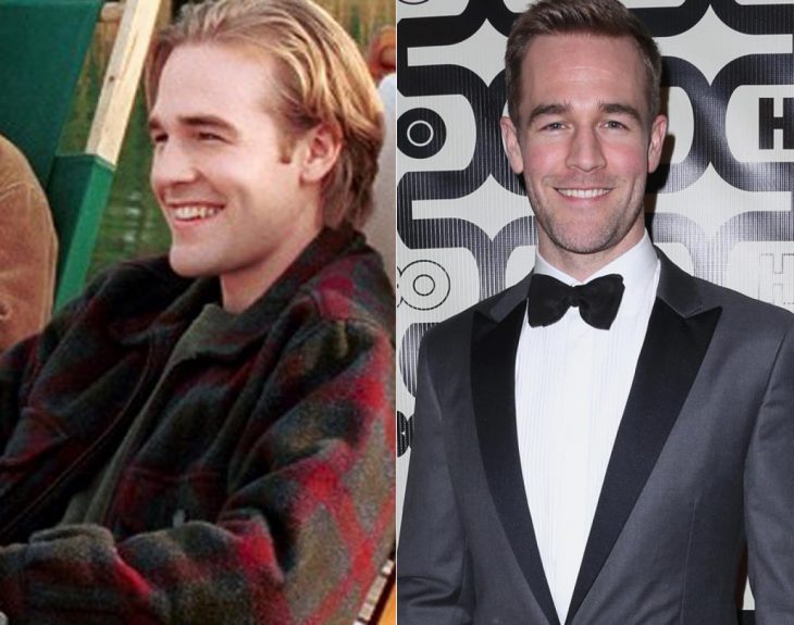 James Van Der Beek antes y después