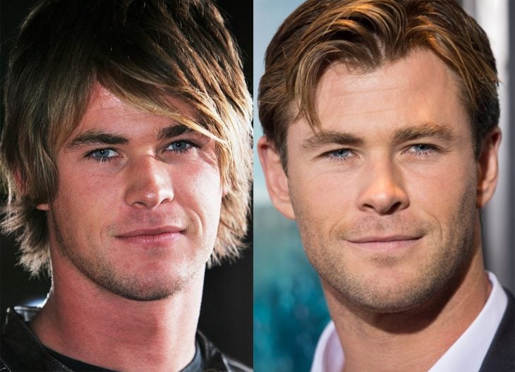 Chris Hemsworth 2006 y ahora