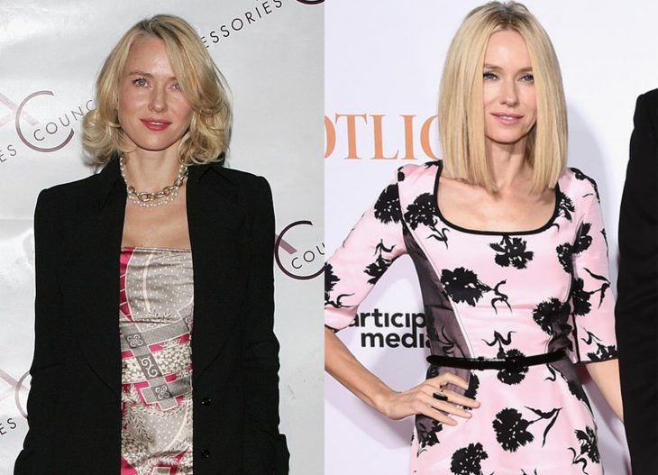 Naomi Watts 2006 y ahora