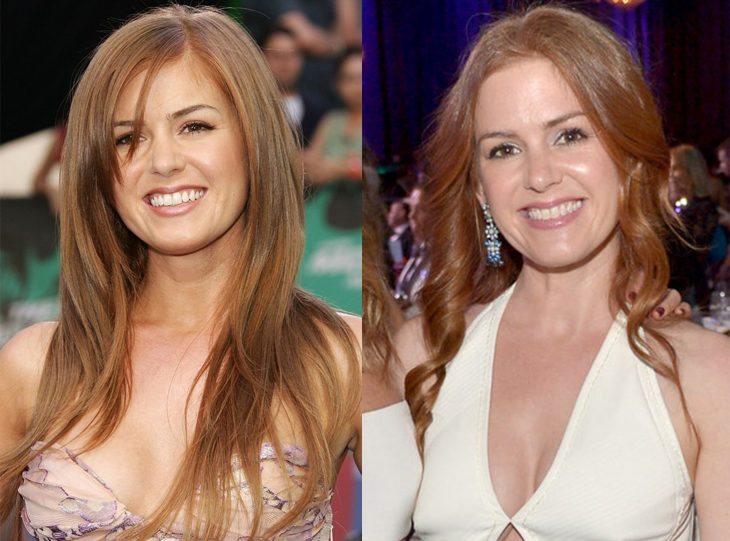 Isla Fisher 2006 y ahora