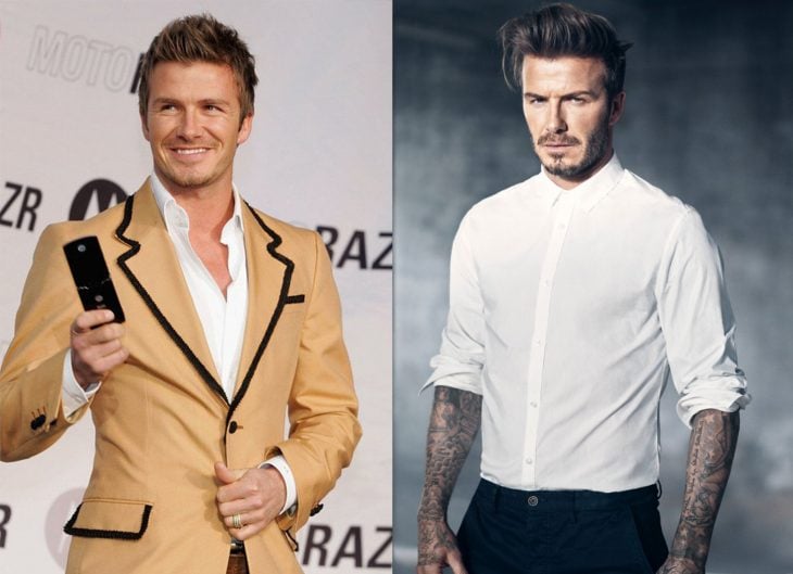 David Beckham 2006 y ahora