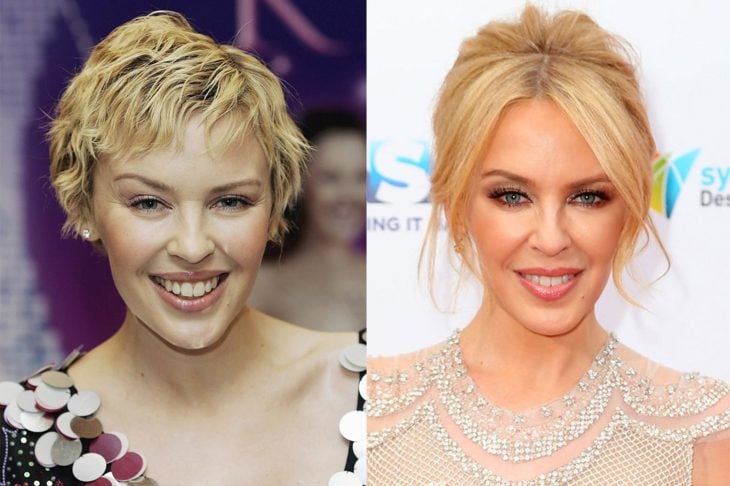 Kylie Minogue 2006 y ahora
