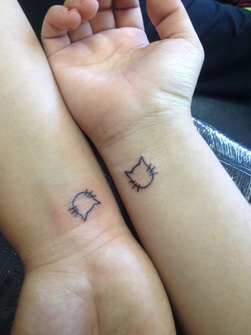 25 Diseños De Tatuajes Pequeños Para Mejores Amigas