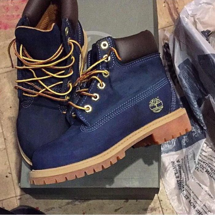 Botas Timberland azul marino 