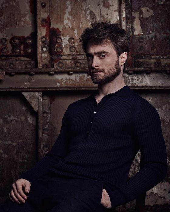 Daniel Radcliffe posando para Vanity