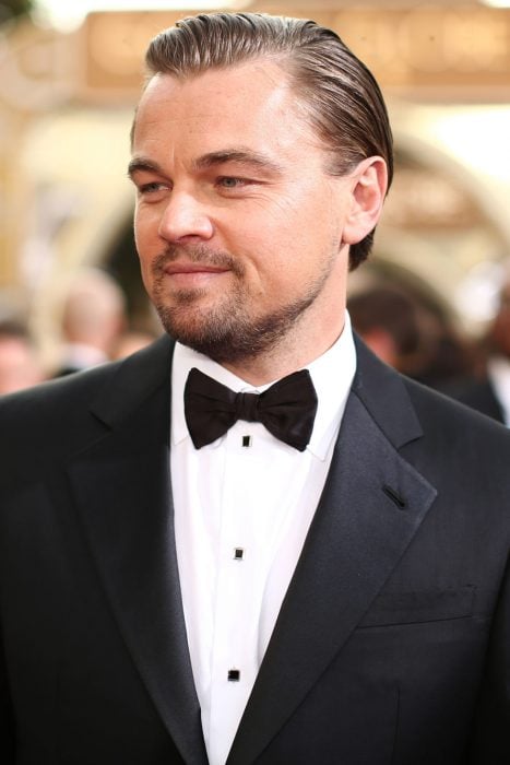 Leonardo DiCaprio en la gala de los globos de oro del 2014