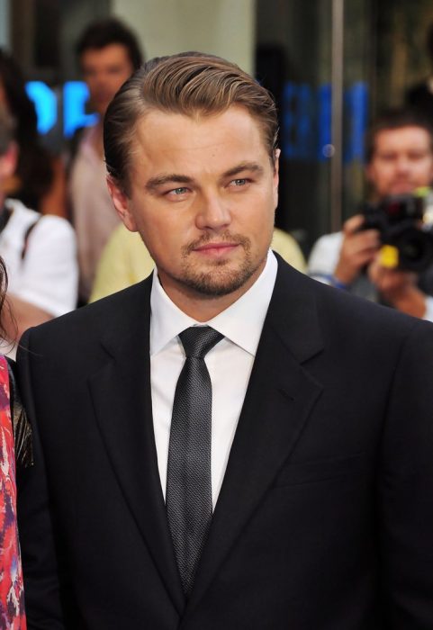 Leonardo DiCaprio en una alfombra roja en 2010