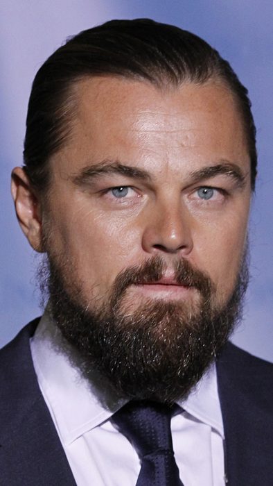 Leonardo DiCaprio con barba en el 2015
