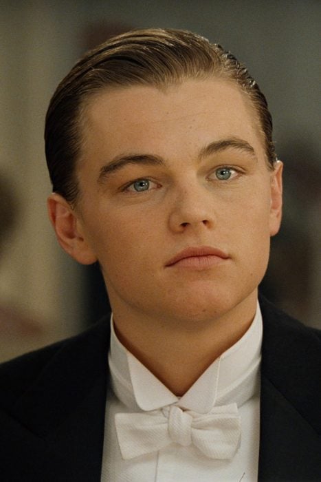 Leonardo DiCaprio en la película titanic de 1997