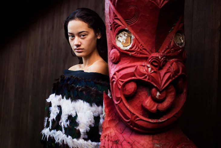 mujer de Nueva Zelanda fotografiada por Mihaela Noroc