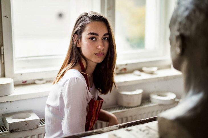 mujer de Rumania fotografiada por Mihaela Noroc