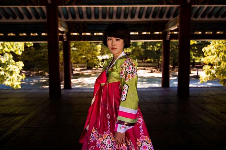 mujer de Corea fotografiada por Mihaela Noroc
