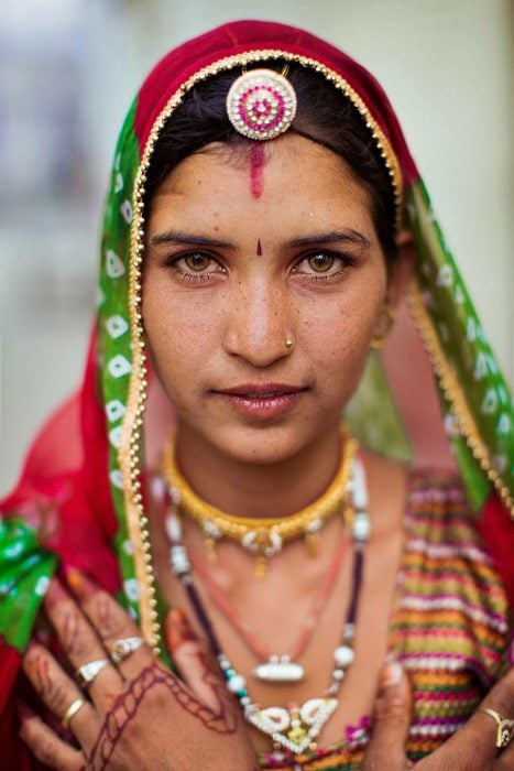 mujer de India fotografiada por Mihaela Noroc