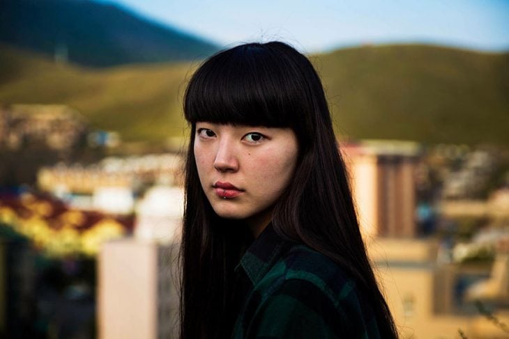 mujer de Mongolia fotografiada por Mihaela Noroc