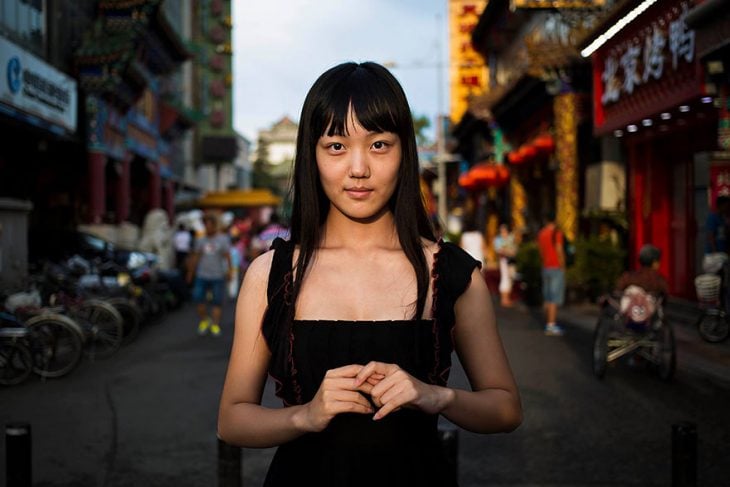 mujer de China fotografiada por Mihaela Noroc
