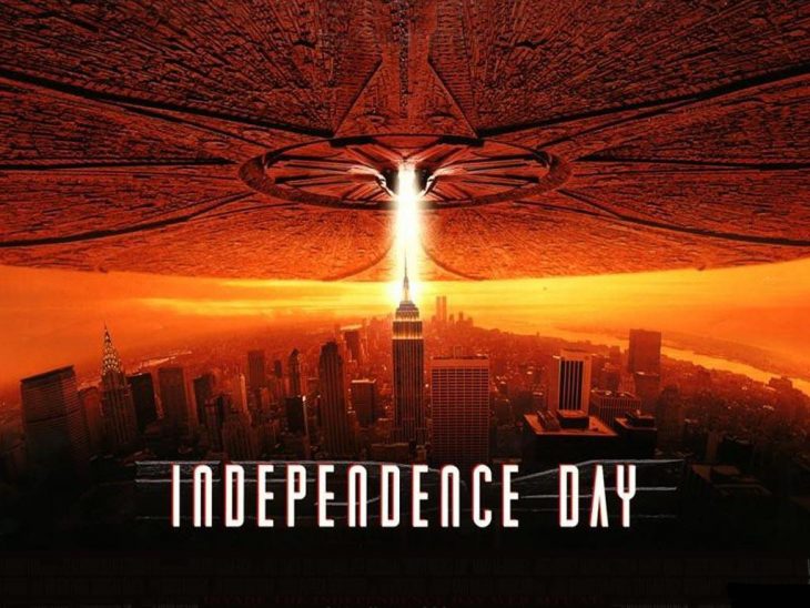 Cartel de la película día de la independencia 